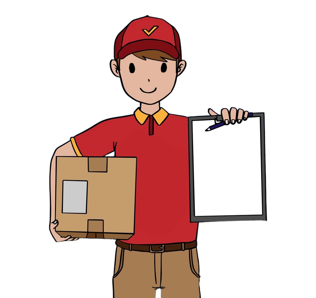 courier delivery image